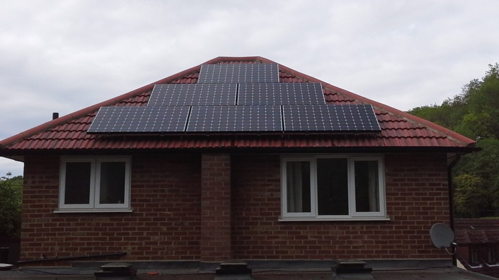 first solar roofs